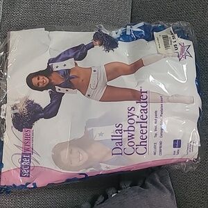 Dallas cowboys cheerleader costume medium